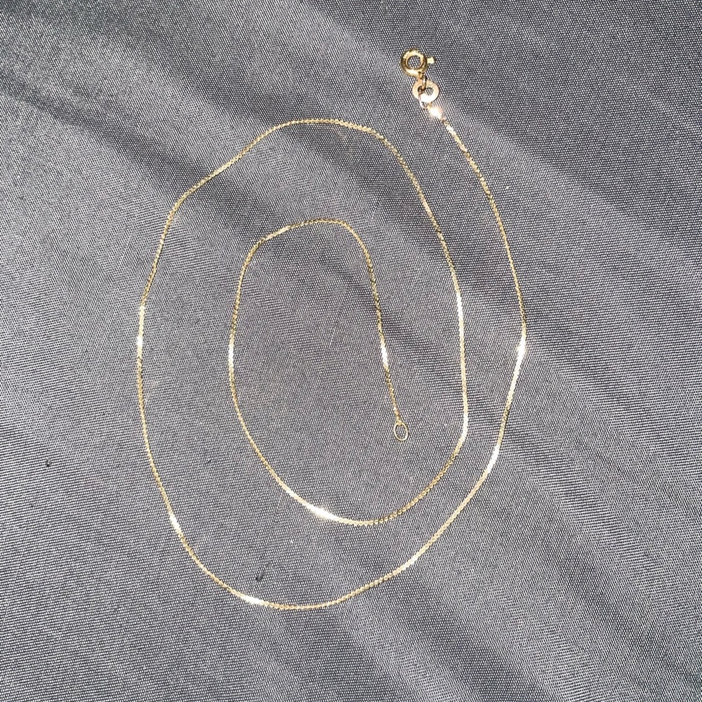 fine 14k gold necklace